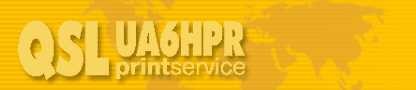 UA6HPR QSL Print service